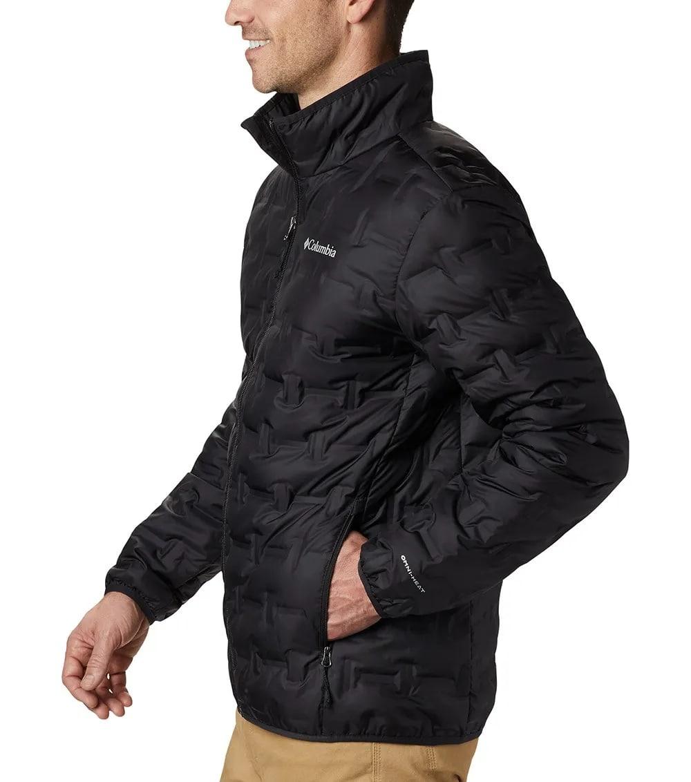 Куртка пуховая мужская Columbia Delta Ridge Down Jacket чёрный - фото 3 - id-p199674599