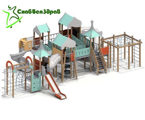 Детский игровой комплекс "Русское поместье" - фото 2 - id-p72954400