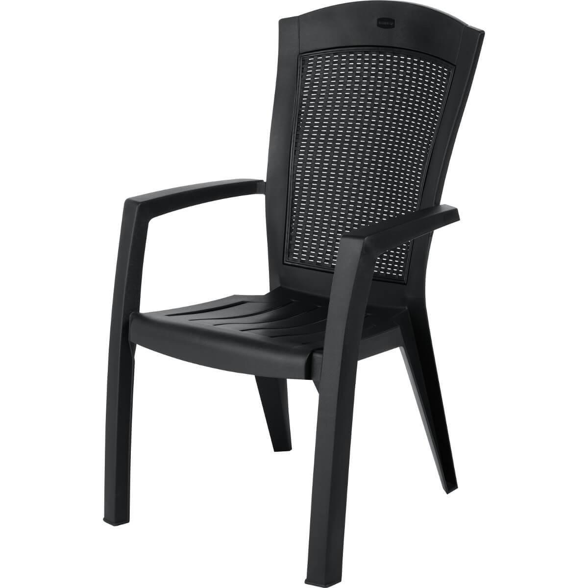 Стул Keter Plastic Minnesota Dinning Chair (графит) 213717 - фото 1 - id-p199675369