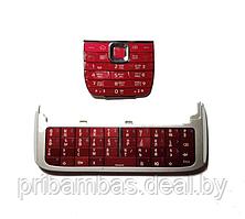 Клавиатура (кнопки) для Nokia E75 красный совместимый
