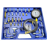 Тестер давления топлива Silver S-946G1 в наборе с адаптерами 46 пр. (0-10 bar) в кейсе, фото 4