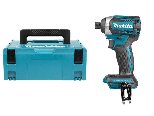 Аккум. шуруповерт MAKITA DTD 154 ZJ MAKPAC (18.0 В, БЕЗ АККУМУЛЯТОРА, 3 скор., 175 Нм, шурупы до 13 мм) - фото 1 - id-p199699366