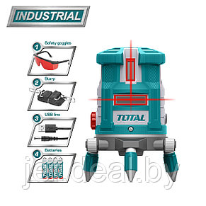 Уровень лазерный самовыравнивающийся TOTAL TLL306505, фото 2