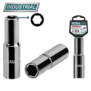 Торцевая головка удлиненная 1/2 " 21 мм TOTAL THTST12213L, фото 2
