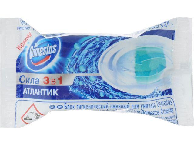 Блок гигиен. сменный для туалета Атлантик 40 г Domestos - фото 1 - id-p199734844