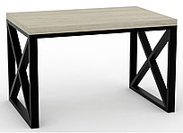 Стол обеденный  металлический в стиле Лофт  DPG810