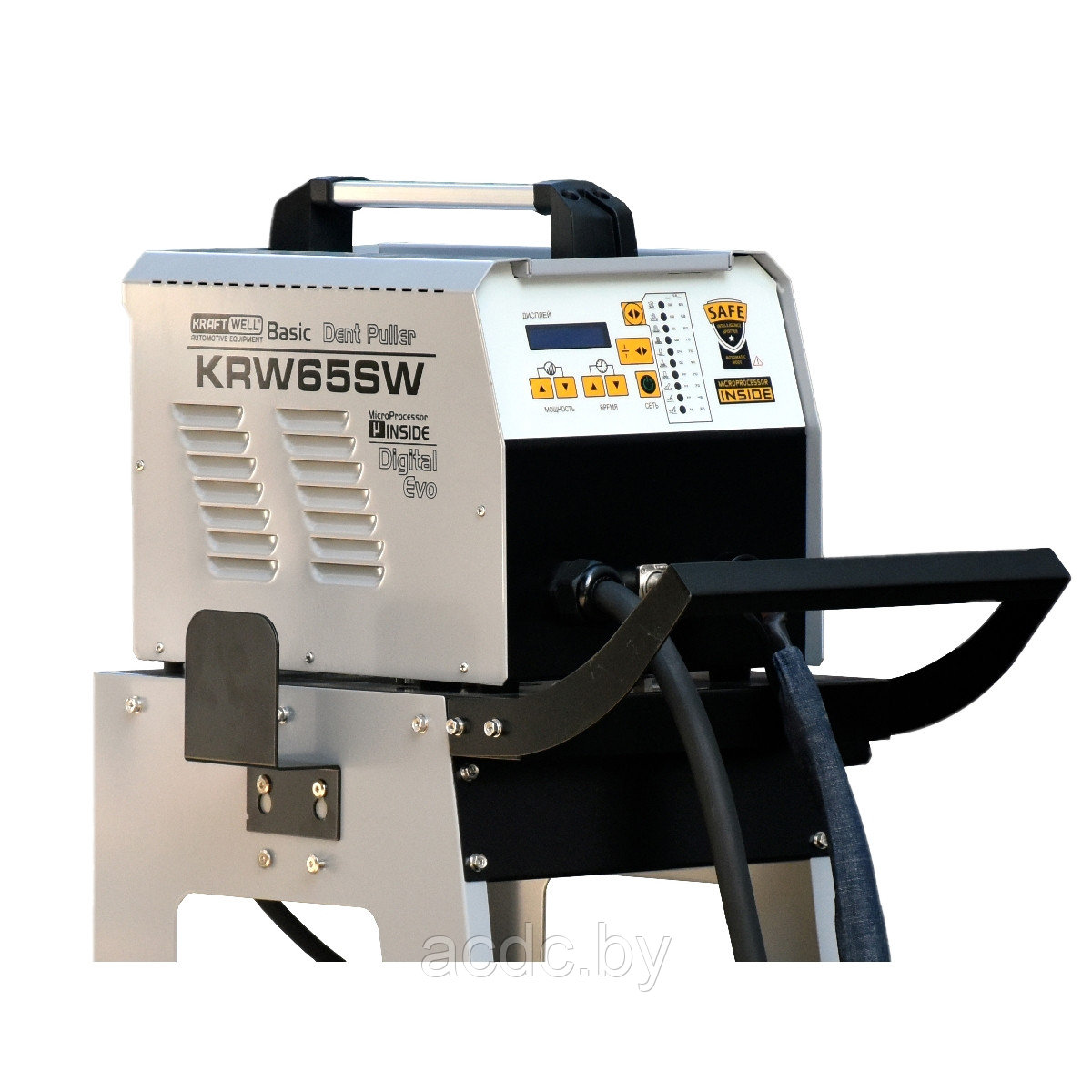 Аппарат для контактной точечной сварки на тележке (споттер), 380 В KraftWell арт. KRW65SW/380 - фото 5 - id-p199775483
