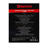 Машинка для стрижки Sakura SA-5180G, 3 Вт, 3-12 мм, 6 насадок, АКБ/220 В, серая, фото 8