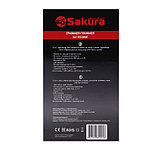 Триммер Sakura SA-5533BK, для бороды/усов/носа/ушей, 1-5 мм, 4 насадки, АКБ, чёрный, фото 7