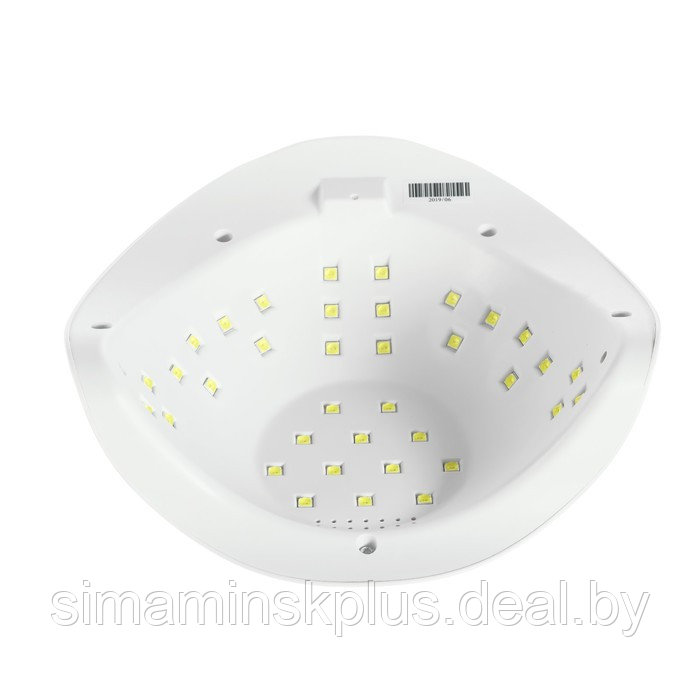 Лампа для гель-лака JessNail SUN X, UV/LED, 54 Вт, 36 таймер, таймер 10/30/60 сек, белая - фото 4 - id-p199785087