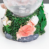 Плазменный шар "Рыбки" 17,5х14х19 см, фото 5