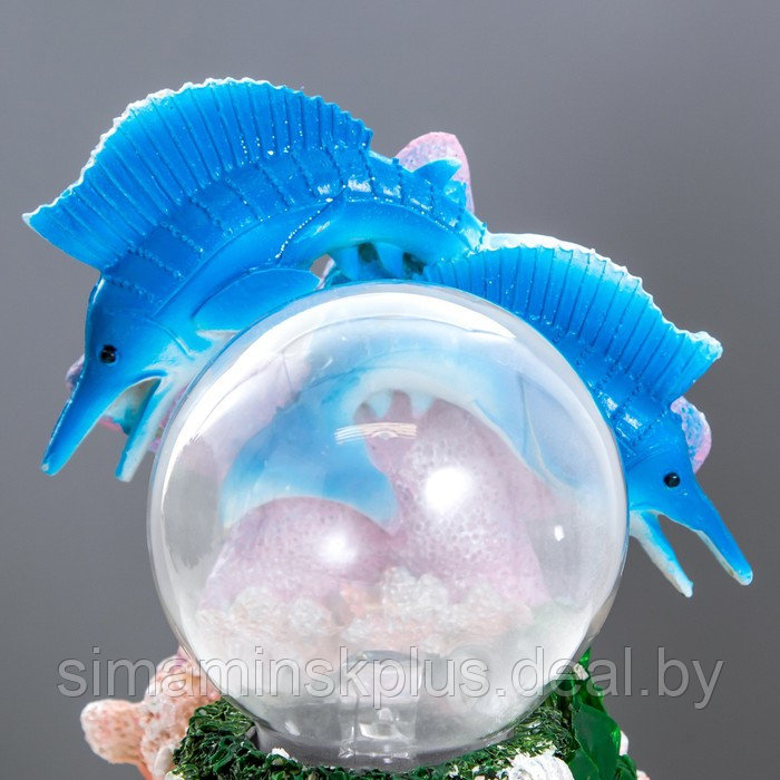 Плазменный шар "Рыбки" 17,5х14х19 см - фото 6 - id-p199790180