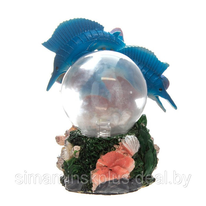 Плазменный шар "Рыбки" 17,5х14х19 см - фото 8 - id-p199790180