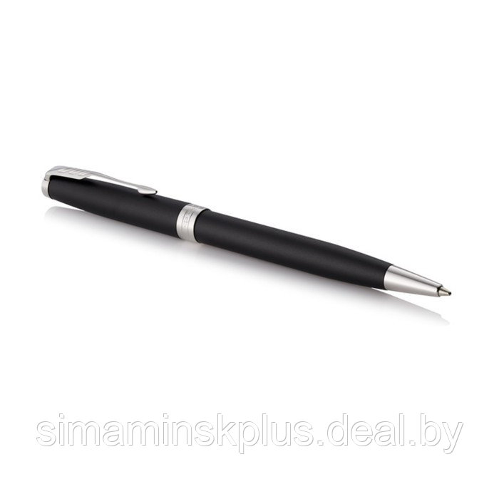 Ручка шариковая Parker Sonnet Core Matte Black CT M, корпус чёрный матовый/ хром, чёрные чернила (1931524) - фото 3 - id-p199794933