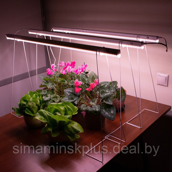 Светильник для растений линейный, 14 Вт, L872мм, розовый спектр - фото 2 - id-p199792043