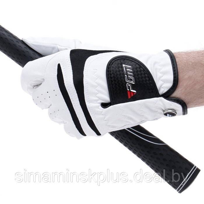 Перчатка для гольфа PGM, мужская, левая, противоскользящая, овчина, размер 25 - фото 2 - id-p199794308