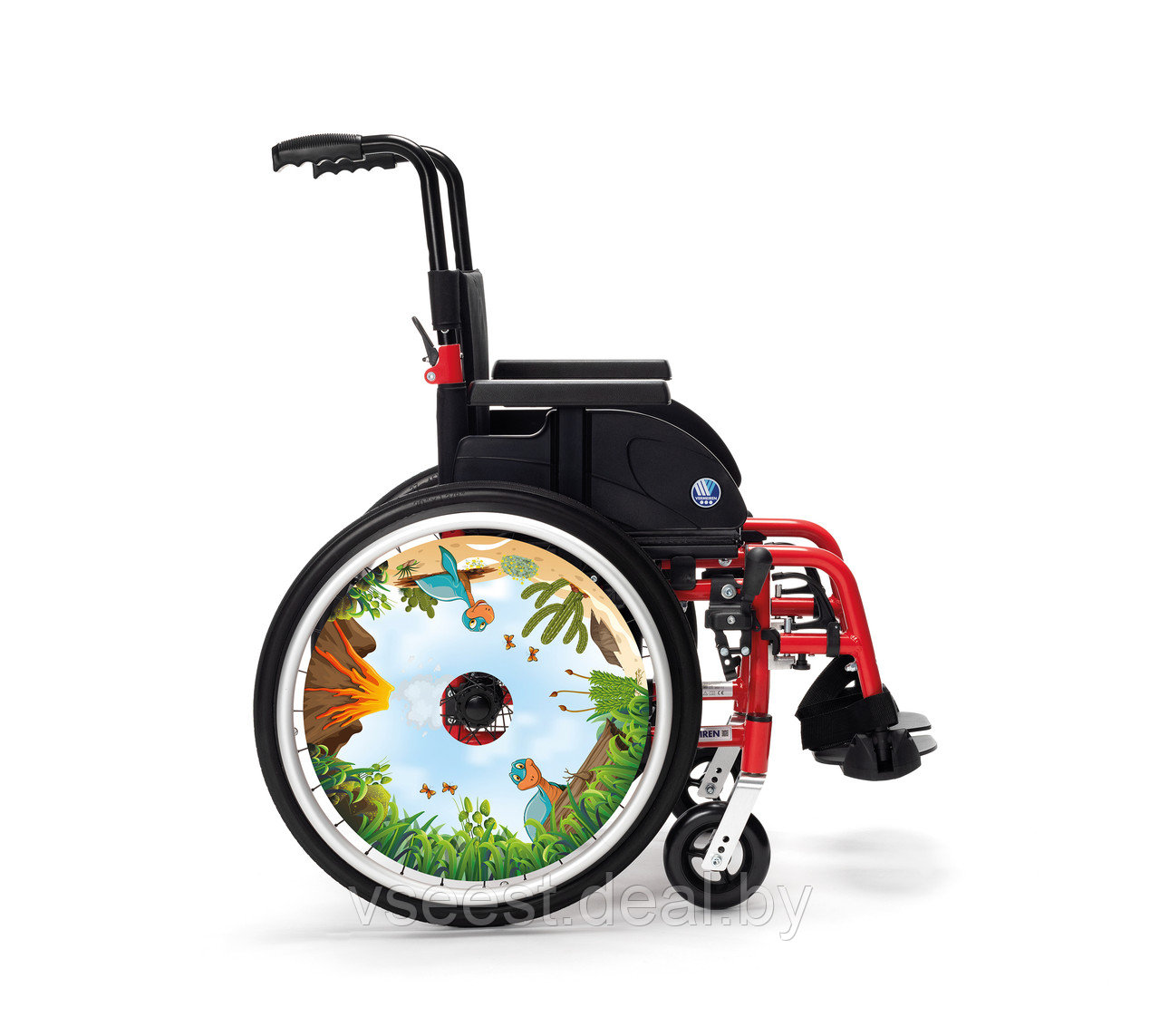 Детская инвалидная коляска ДЦП Eclips X2 Kids Vermeiren - фото 2 - id-p199802566