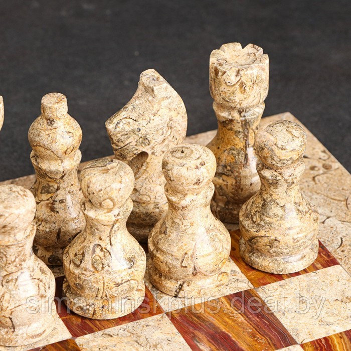 Шахматы «Элит», доска 30х30 см, оникс - фото 3 - id-p199794407