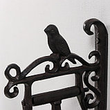 Колокол сувенирный чугун "Птица" 32х10,5х19,8 см, фото 2