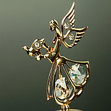 Сувенир «Ангел с голубем», 3×5×7.5 см, с кристаллами, фото 4