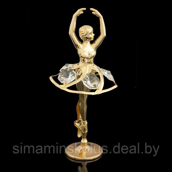 Сувенир «Балерина», 5×5,5×11 см, с кристаллами - фото 1 - id-p199795363