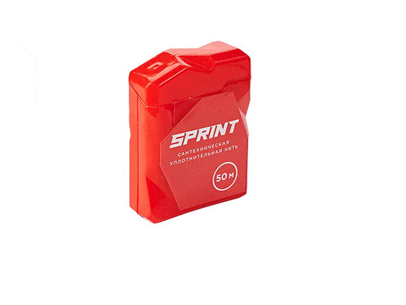 Сантехническая нить Sprint 50 м, бокс - фото 5 - id-p199803652