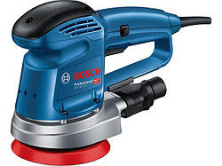 Эксцентриковая шлифмашина BOSCH GEX 34-125 в кор. (340 Вт, 125 мм, 9000 - 24000 кол/мин, регул. об.)