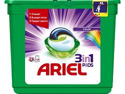 Гель для стирки в капсулах Color 23х27 г Ariel