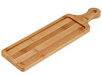 Поднос бамбуковый с ручкой, прямоугольный, 39.5х11 см, BAMBOO, PERFECTO LINEA