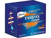 Тампоны Compac Super Plus 16 шт. Tampax