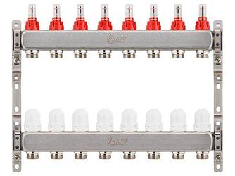 Коллекторная группа AVE136, 8 вых., AV Engineering (Для теплого пола и водоснабжения)