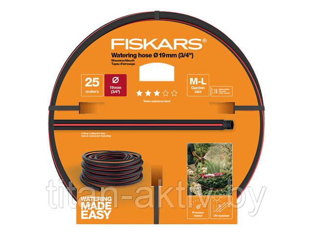 Шланг поливочный 3/4"" 25 м FISKARS Q3