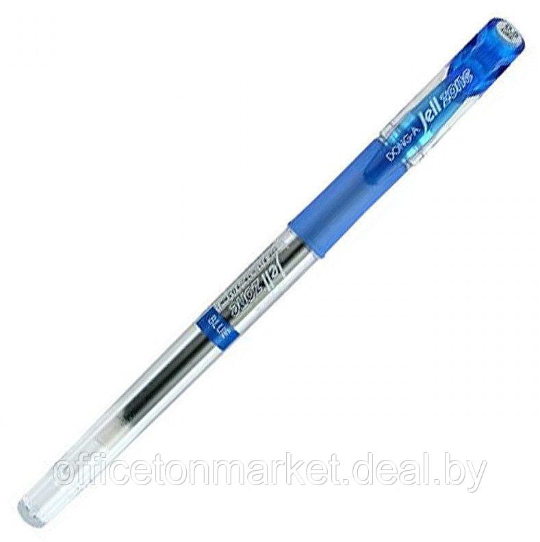 Ручка гелевая "Jell-Zone Standard", 0.5 мм, прозрачный, стерж. синий - фото 1 - id-p199279934