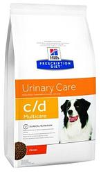 Корм для собак Hill's Prescription Diet Urinary Care c/d Multicare Chicken (12кг)