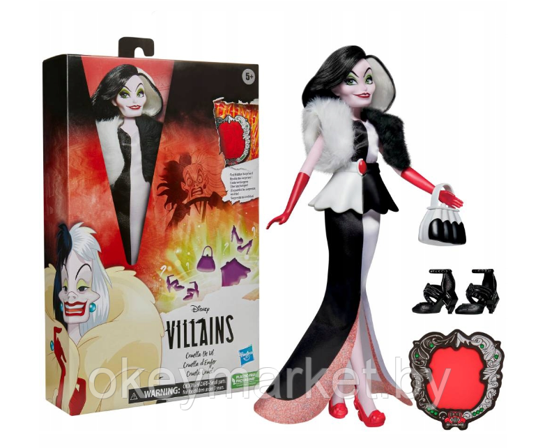 Набор игровой Hasbro Villains Круэлла F4563, фото 2