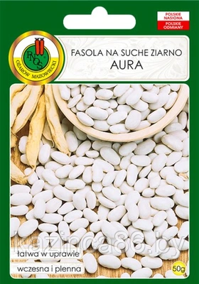 Фасоль зерновая Аура белая PNOS (50 гр), Польша
