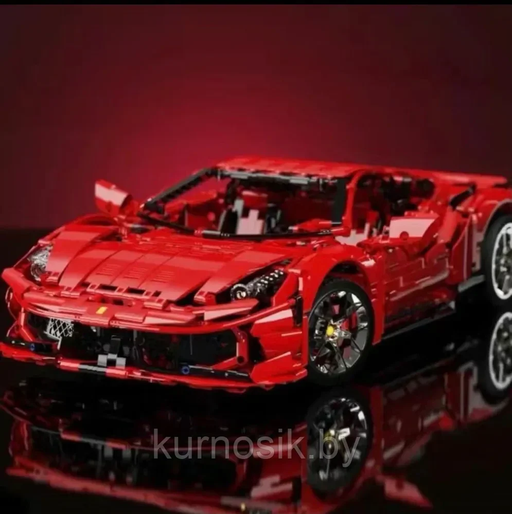 Конструктор 10304 King Спортивный автомобиль Ferrari 458 Italia, 3380 деталей - фото 2 - id-p199826799
