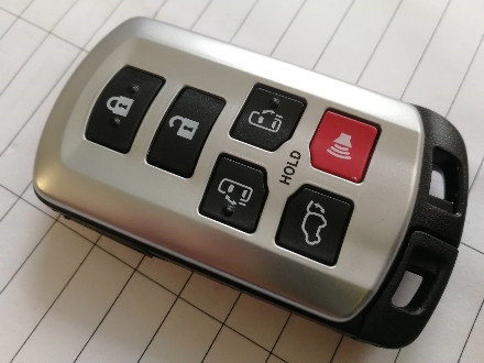 Смарт ключ Toyota Sienna 2010-2020 бесключевой доступ, фото 2