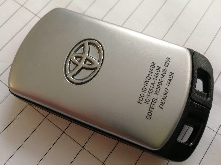 Смарт ключ Toyota Sienna 2010-2020 бесключевой доступ, фото 2