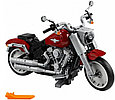 Конструктор 40004 King Мотоцикл Harley Davidson Fat Boy, 1251 деталь, фото 2
