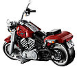 Конструктор 40004 King Мотоцикл Harley Davidson Fat Boy, 1251 деталь, фото 3