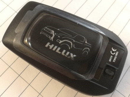 Смарт ключ Toyota Hilux 2015- бесключевой доступ, фото 2