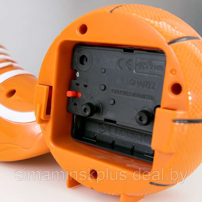 Настольная лампа "Баскетбол" E14 15Вт оранжево-белый 6х30х32,5 см - фото 5 - id-p199848849