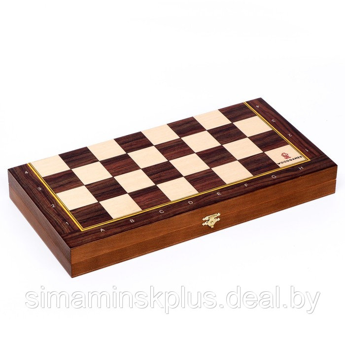 Шахматы "Баталия", утяжеленные, буковые, (король h-9 см, пешка h-4.4 см), доска 37 х 37 см - фото 5 - id-p199849519