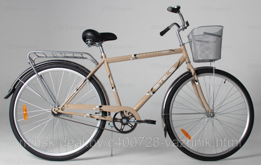 Велосипед Stels Navigator 300 Gent 28" Z010 2022 (светло коричневый) - фото 1 - id-p199852044