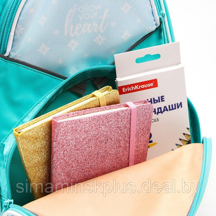 Рюкзак школьный с эргономической спинкой, 37х26х15 см, Холодное сердце - фото 9 - id-p199850443