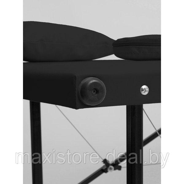 Массажный стол 190х70х70 (Черный) с подушкой - фото 9 - id-p199850473