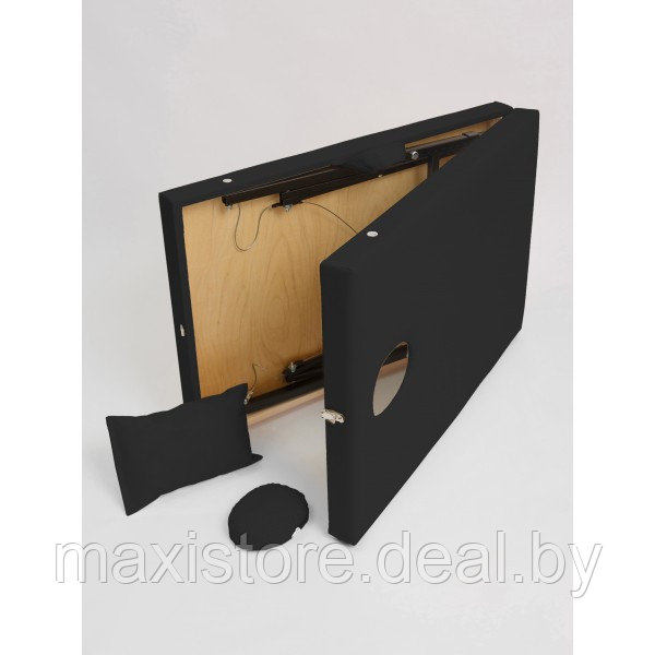Массажный стол 190х70х70 (Черный) с подушкой - фото 10 - id-p199850473