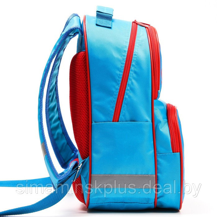 Рюкзак школьный с эргономической спинкой, 37х26х15 см, Человек-паук - фото 5 - id-p199850446