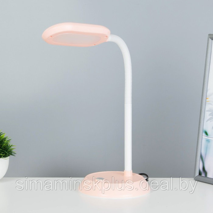 Настольная лампа "Пинки" LED 6Вт нежно-розовый 15х15х50 см - фото 1 - id-p199848982